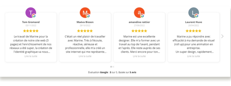Avis google