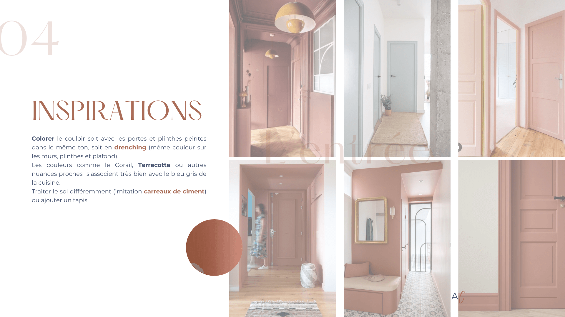 Atelier conseil en décoration d'intérieur avec votre architecte d'intérieur, exemple de compte-rendu, inspi entrée drenching Atelier conseil en décoration d'intérieur avec votre architecte d'intérieur, exemple de compte-rendu, inspirations pour personnaliser une entrée avec de la couleur