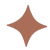 Icone étoile terracotta