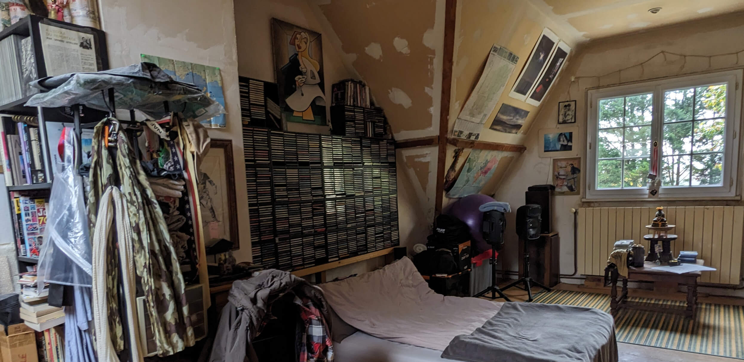Rénovation d'une maison familiale à Villeconin, en Essonne, chambre enfant photo avant travaux