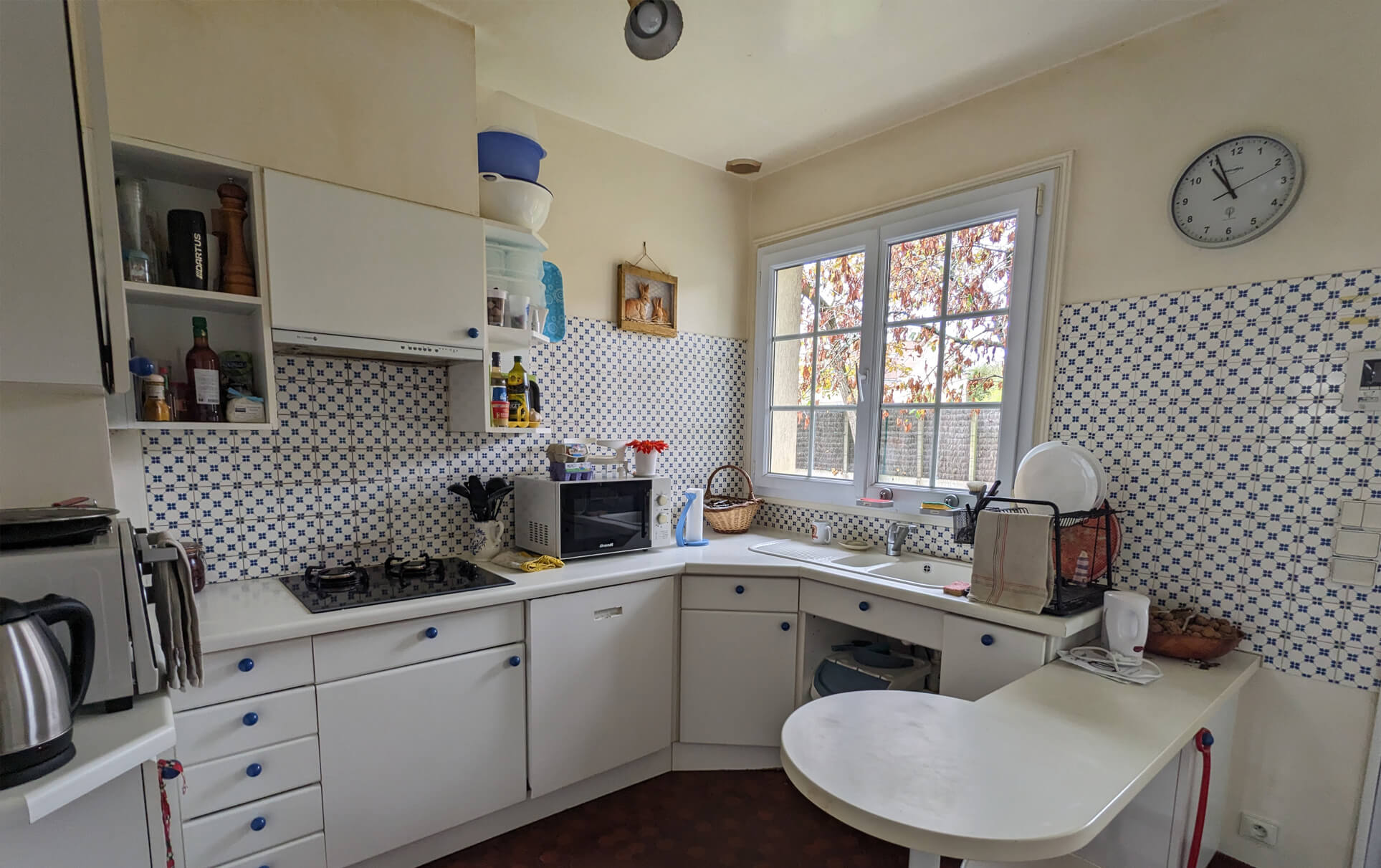 Rénovation d'une maison familiale à Villeconin, en Essonne, cuisine photo avant travaux