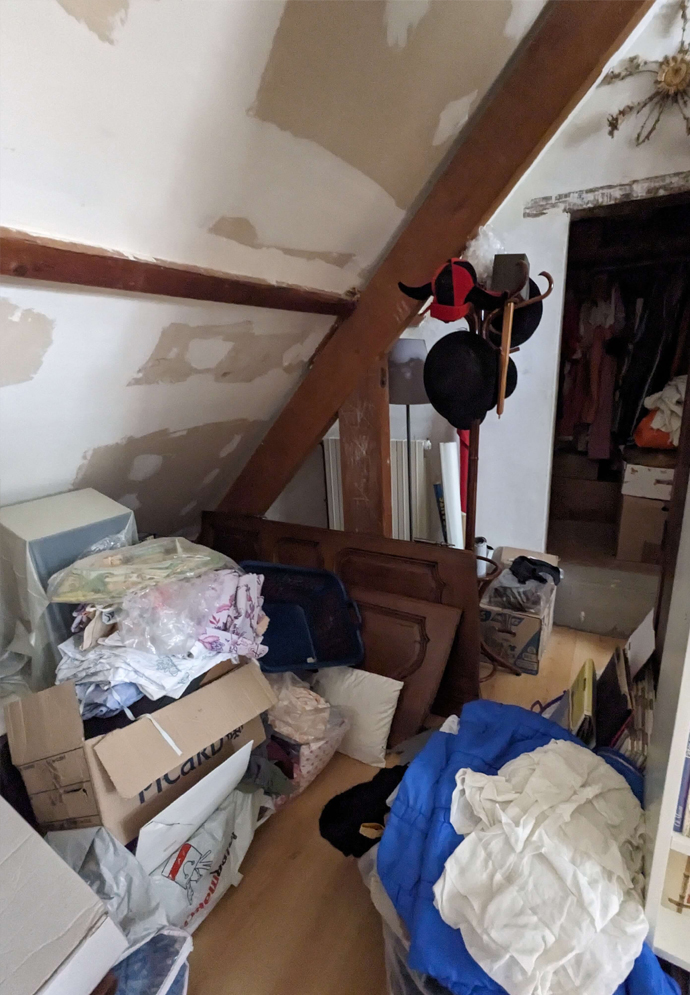 Rénovation d'une maison familiale à Villeconin, en Essonne, toilettes photo avant rénovation